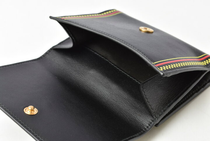 楽天市場】ヴェルサーチ 財布 三つ折り VERSACE 折財布 ロゴ ブラック 
