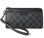 ルイヴィトン 財布/クラッチバッグ LOUIS VUITTON 長財布/ジッピードラゴンヌ ダミエグラフィット N60379 L字ファスナー メンズ【中古】