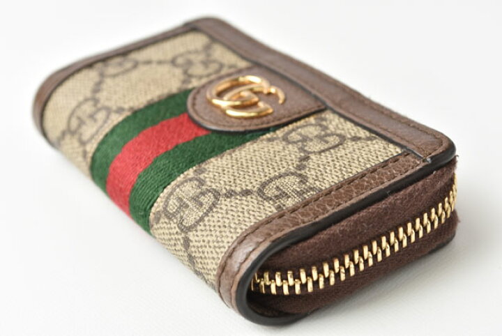 楽天市場】グッチ キーケース/キーリング付小物入れ GUCCI オフィ  