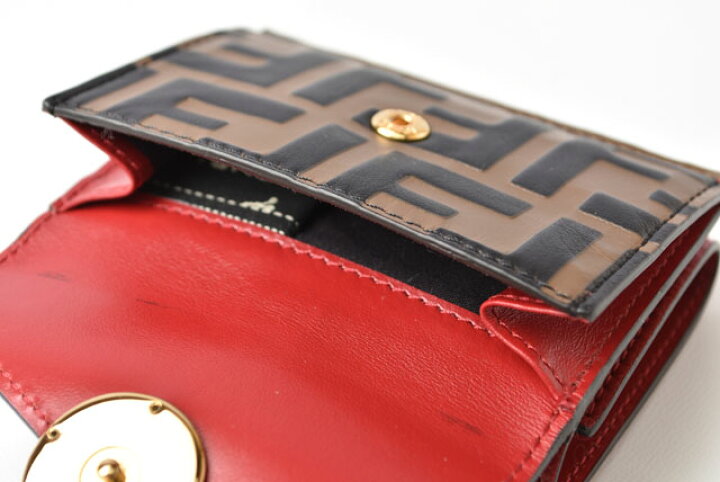 楽天市場】フェンディ アウトレット 財布/ミニ財布 FENDI 三つ折り財布  