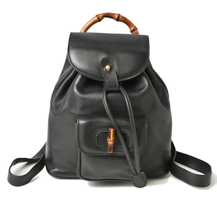 楽天市場】グッチ 中古 ミニリュック バンブー/バックパック GUCCI 