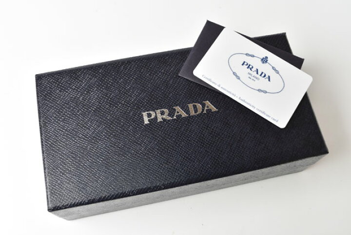 楽天市場】プラダ アウトレット 財布 パスケース付 PRADA 長財布  