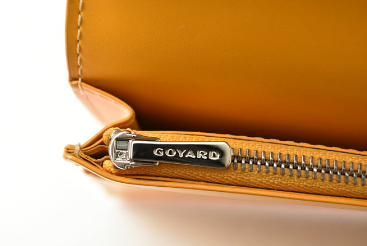 ゴヤール GOYARD 長財布 ヘリボーン リシュリュー フラップ オレンジ 
