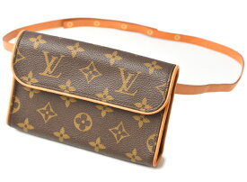 ルイヴィトン ウエストバッグ/ポーチ/ポシェット/小物入れ LOUIS VUITTON ポシェット・フロランティーヌ 別売りベルトSサイズセット M51855 モノグラム【中古】