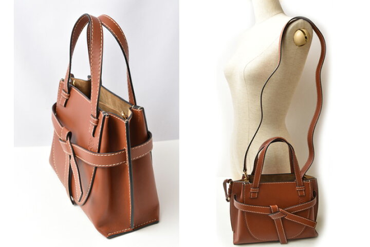 楽天市場】ロエベ ハンドバッグ/ゲート トップハンドル ミニ  