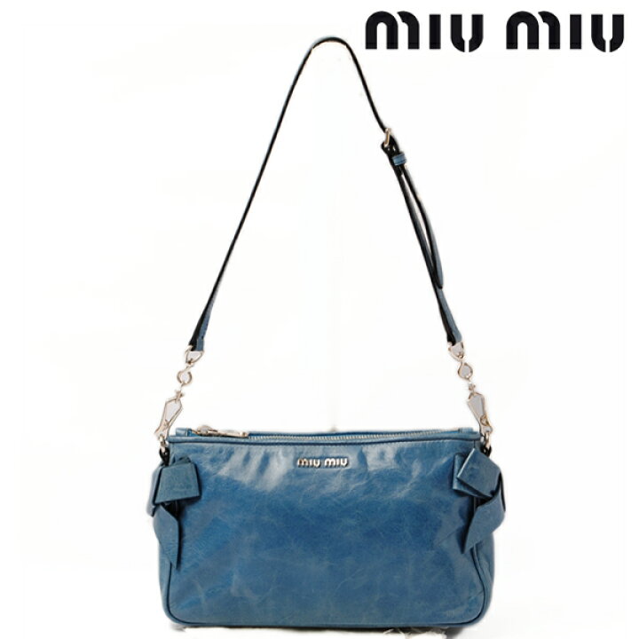 楽天市場】ミュウミュウ ショルダーバッグ/クラッチポーチ miu miu  