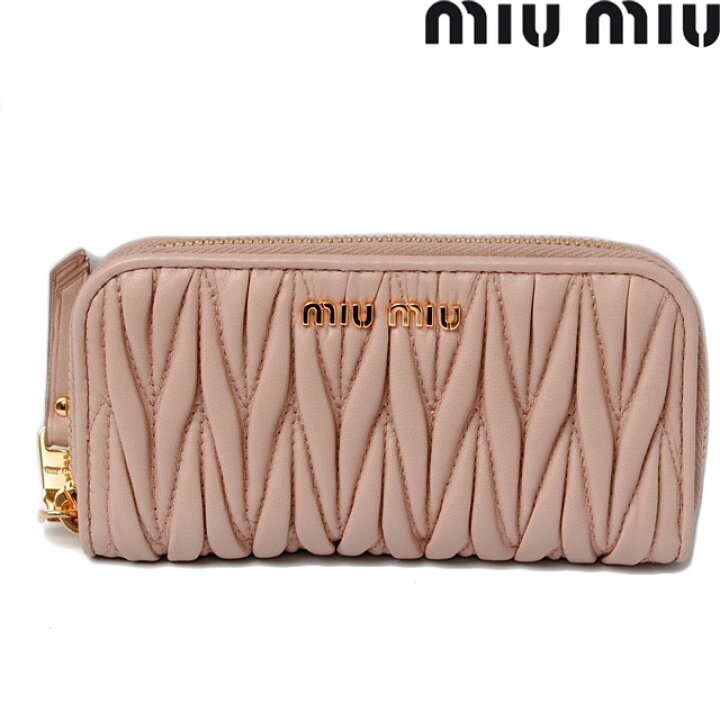 楽天市場】ミュウミュウ キーケース miumiu 6連 MATELASSE/マテラッセ  