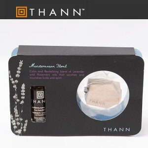 THANNタンホームアロマセラピー天然エッセンシャルオイルメディタレーニアンフローラルコレクション(THANN特製ソラの木花形ポプリ付き)10ml