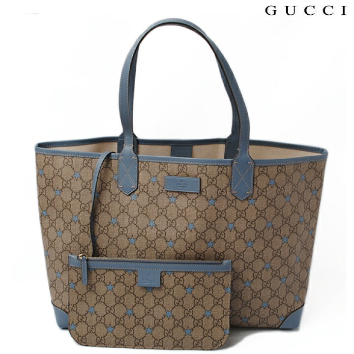 楽天市場】GUCCI グッチ トートバッグ GGスプリーム スター GGブラウン 