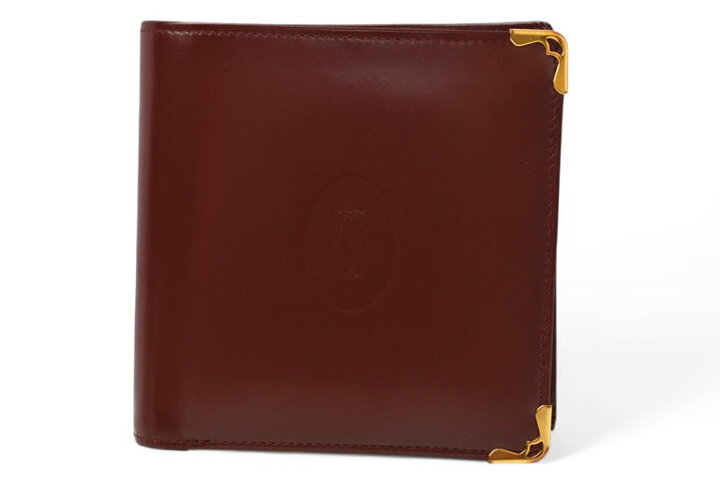 楽天市場】カルティエ 折財布/二つ折り財布 ヴィンテージ Cartier 