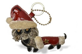 【お買い物マラソン★最大2,000円OFFクーポン】グッチ キーリング/キーホルダー GUCCI ストラップ/チャーム クリスマス限定 サンタ/グッチョリ GGプラス チワワ ドッグモチーフ【中古】