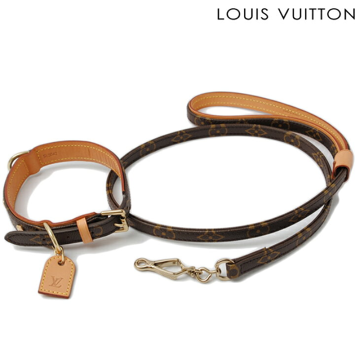 楽天市場 ルイヴィトン Louis Vuitton 中型犬リード 首輪 レッス バクスター コリエ バクスターmm M M モノグラム 中古 新生活 Import Shop P I T