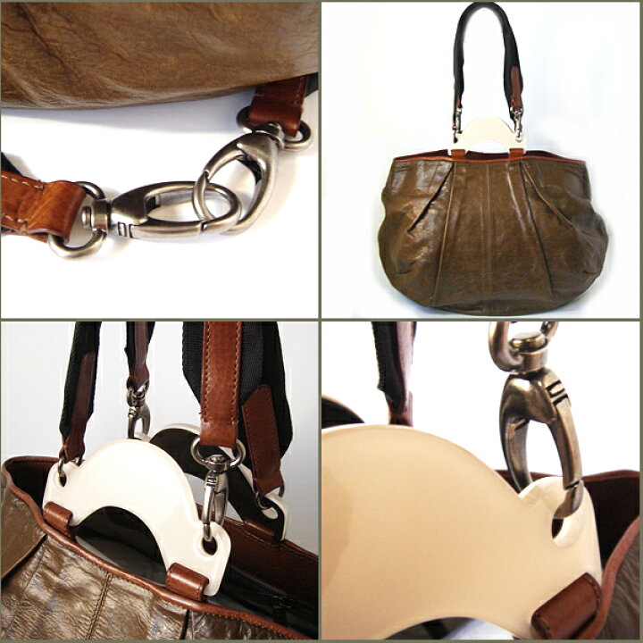 楽天市場】【送料無料】マルニ MARNI バルーンバッグMM レザー 