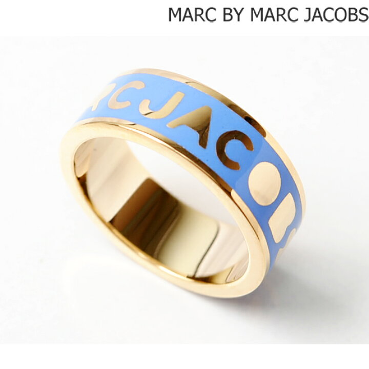楽天市場 マークバイマークジェイコブス リング 指輪 Marc By Marc Jacobs クラッシクマーク ロゴ Conch Blue ブルー M新生活 Import Shop P I T