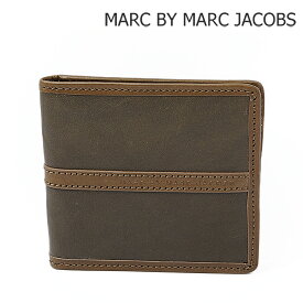 マークバイマークジェイコブス 財布 MARC BY MARC JACOBS メンズライン 折財布/札入れ　エレファントグレー　M4111443