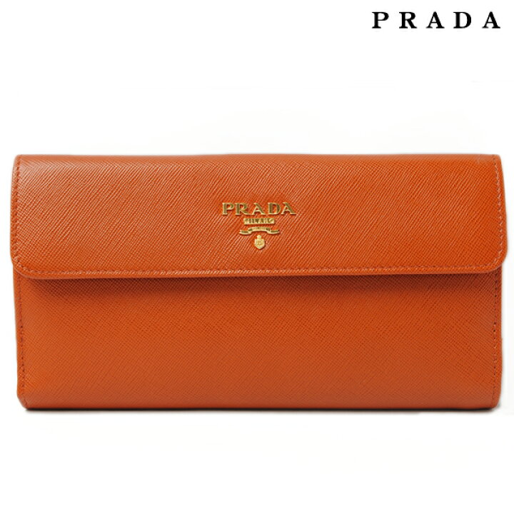 楽天市場】プラダ PRADA 長財布 ダブルホック式 1M1133 SAFFIANO METAL 