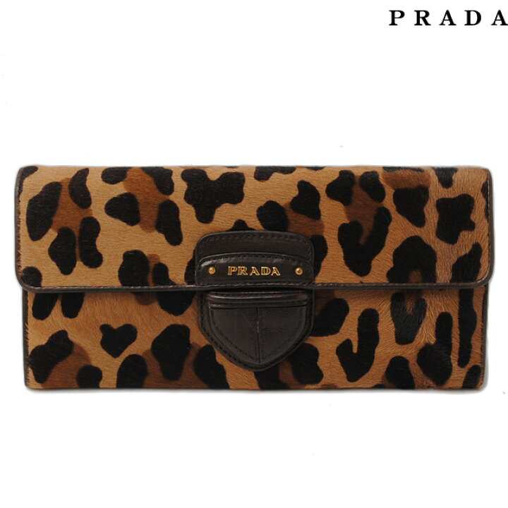 楽天市場】プラダ 財布 PRADA 長財布 1M1244 CAVALLINO ST.LE/ハラコ 