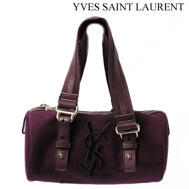 楽天市場】Yves Saint Laurent イヴ・サンローラン ミニボストンバッグ 