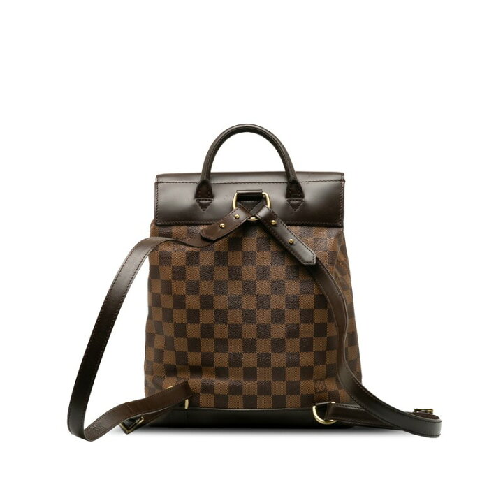 楽天市場】中古 ルイヴィトン ソーホー ダミエ N51132 リュック バッグ  