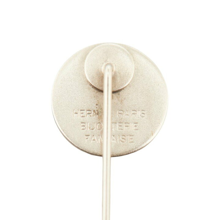 楽天市場】中古 美品 エルメス セリエ ピンブローチ Aランク シルバー  