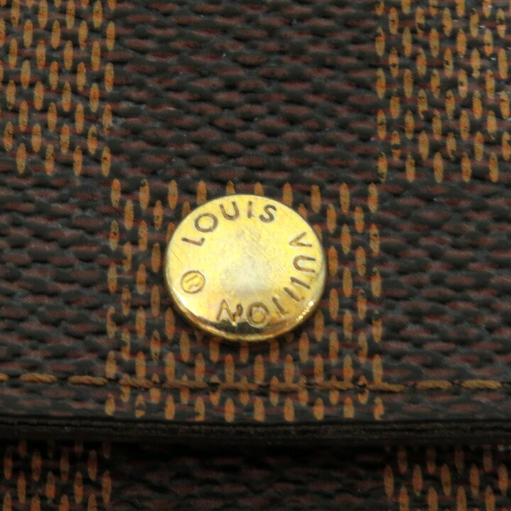 楽天市場】中古 ルイヴィトン 長財布 ダミエ ポルトフォイユ・サラ 