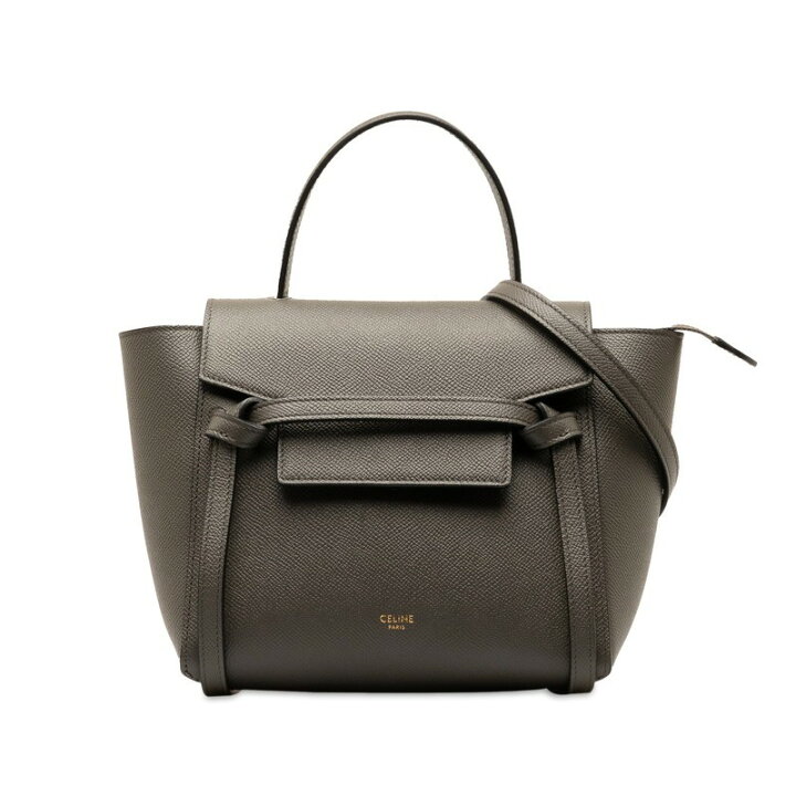 楽天市場】中古 美品 セリーヌ バッグ 2WAY ナノ ベルト ショルダー 斜 
