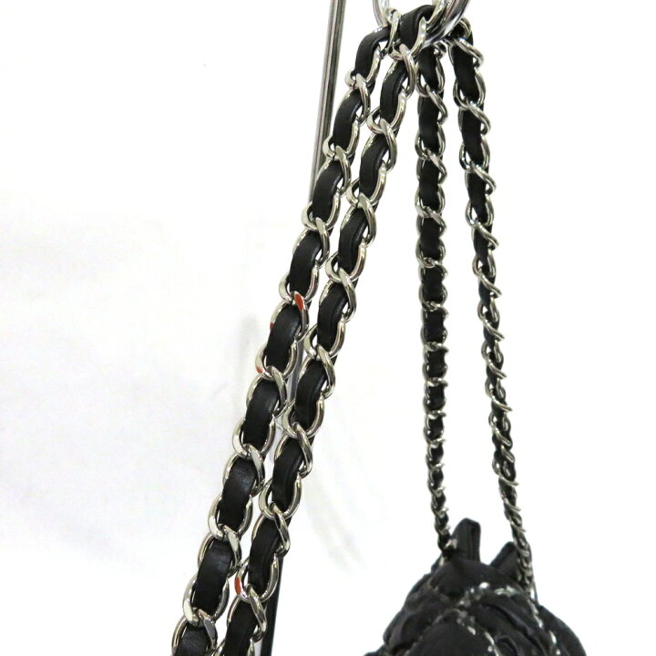 CHANEL シャネル パリビザンスチェーンショルダーバッグターンロック