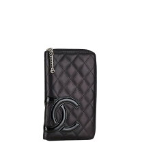 楽天市場】chanel ラウンドファスナー 長財布 黒の通販 