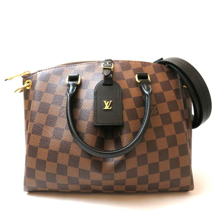 楽天市場】中古 美品 ルイヴィトン ダミエ エベヌ オデオントートPM 