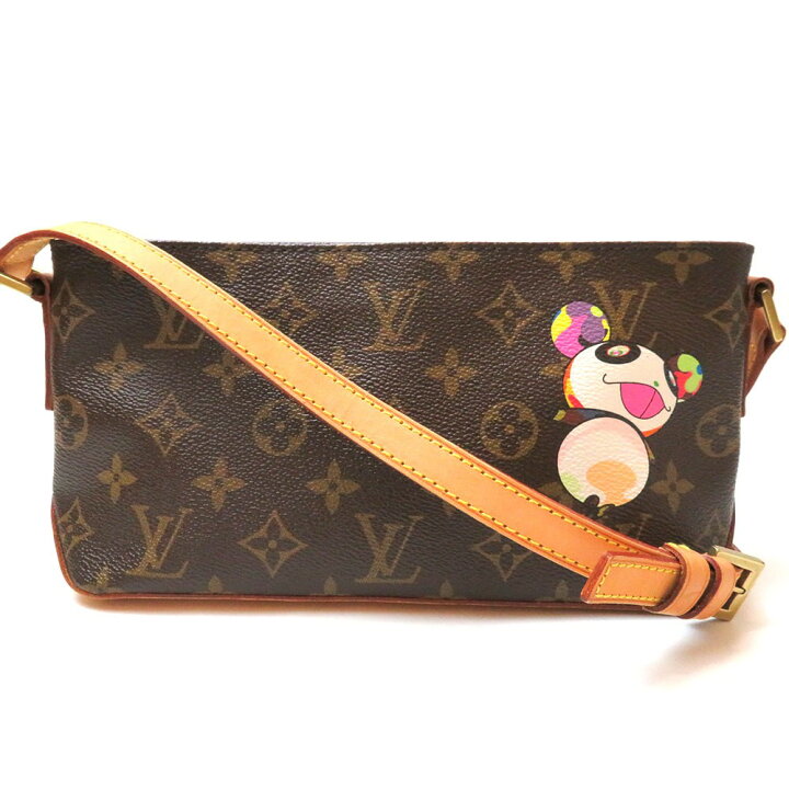 楽天市場】中古 ルイヴィトン モノグラム トロター パンダ 村上隆  