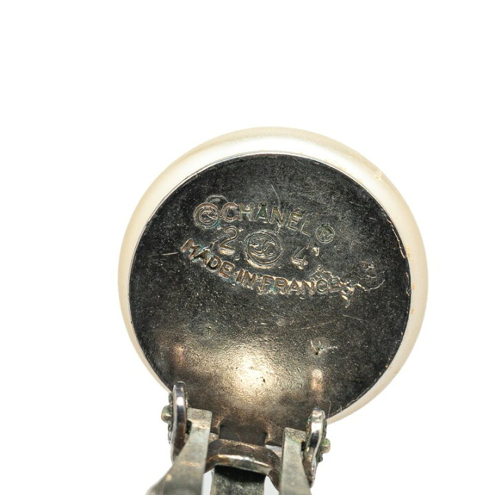 楽天市場】中古 シャネル イヤリング ココマーク フェイクパール 