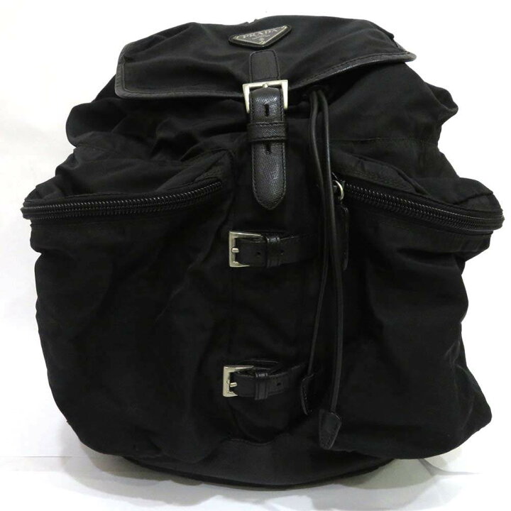 楽天市場】中古 プラダ リュックサック テスート ABランク 三角ロゴ 
