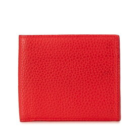 中古 ボッテガヴェネタ 財布 二つ折り レザー ABランク レッド レディース BOTTEGAVENETA あす楽【送料無料】【名谷店】