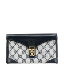 楽天市場】gucci 長財布 ネイビーの通販