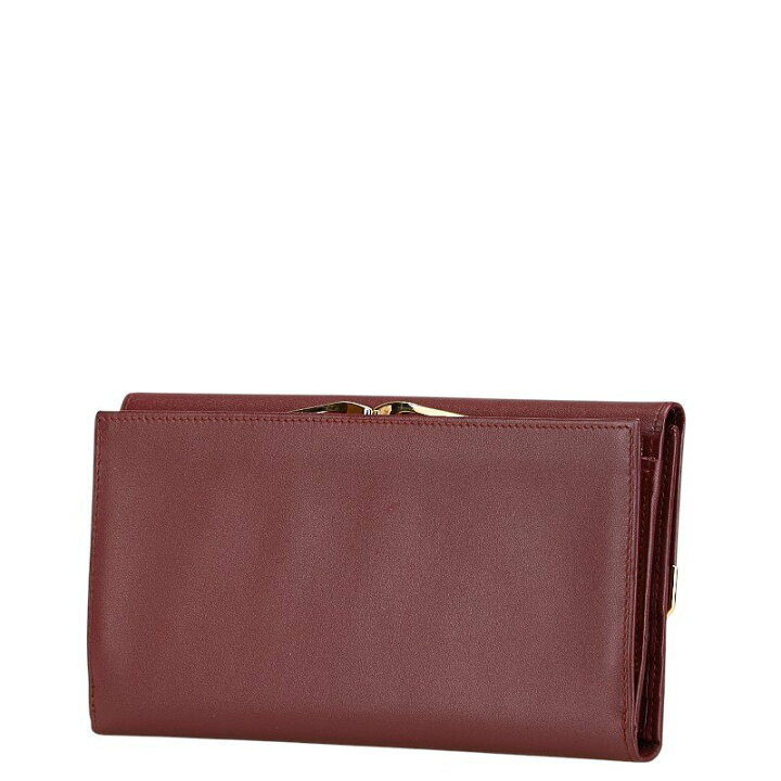 楽天市場】中古 美品 カルティエ 財布 マストライン がま口 長財布 