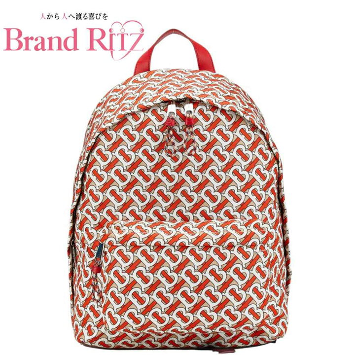 楽天市場】中古 Aランク 美品 バーバリー TBモノグラム リュック 