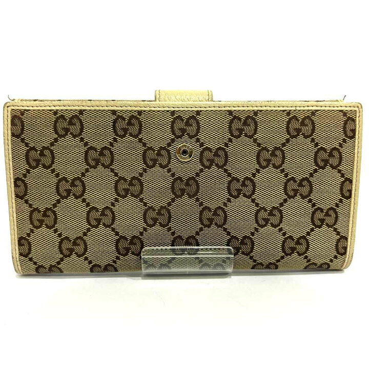 楽天市場】中古 グッチ 長財布 ロングウォレット Bランク GGキャンバス 