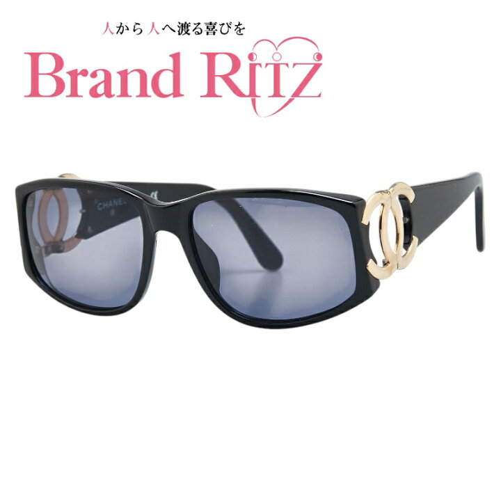 楽天市場】中古 シャネル ココマーク サングラス 02461 94305 ブラック  