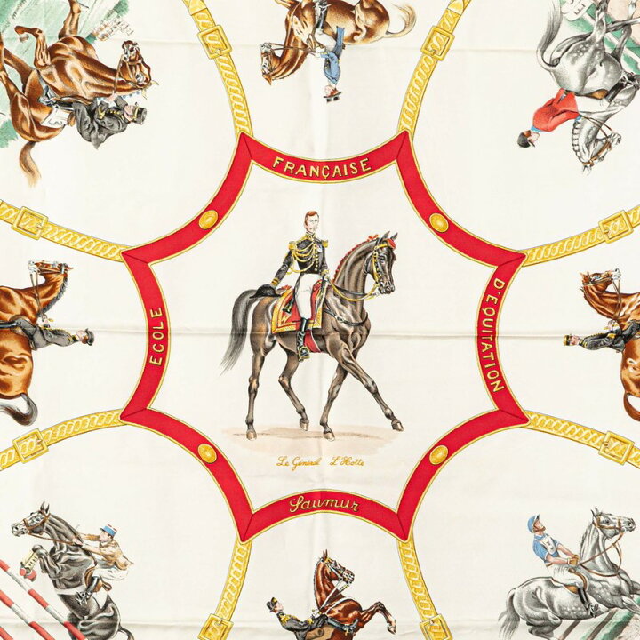 楽天市場】中古 エルメス カレ90 ECOLE FRANCAISE D 