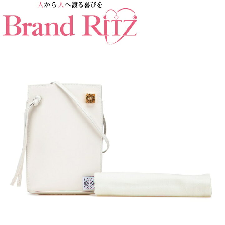 楽天市場】中古 ロエベ アナグラム ダイスポケット 斜め掛け 