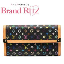 楽天市場】ルイヴィトン マルチカラー 長財布 中古の通販