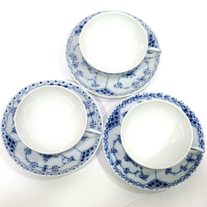 楽天市場】中古 ロイヤルコペンハーゲン ブルーフルーテッド ハーフ  