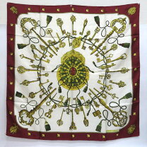 楽天市場】エルメス スカーフ カレ 鍵の通販 