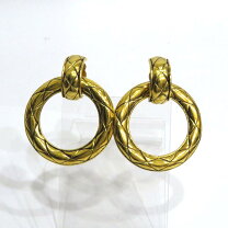 楽天市場】シャネル イヤリング フープの通販 