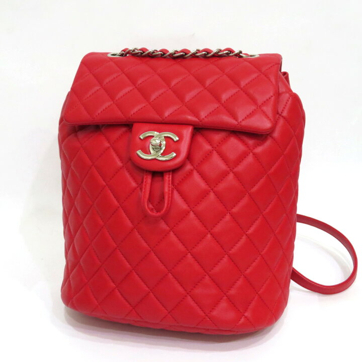 楽天市場】中古 美品 シャネル マトラッセ バックパック Sランク 