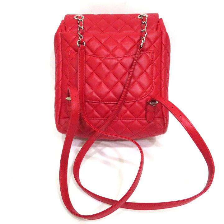 楽天市場】中古 美品 シャネル マトラッセ バックパック Sランク 