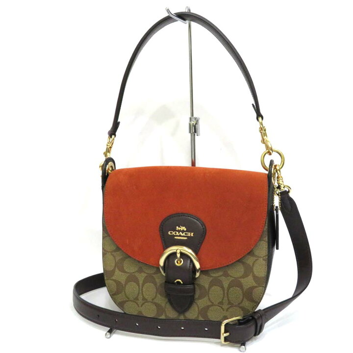 楽天市場】中古 コーチ クリオ 2WAYバッグ C5692 Aランク シグネチャー  