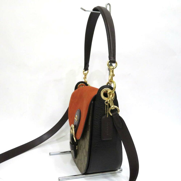 楽天市場】中古 コーチ クリオ 2WAYバッグ C5692 Aランク シグネチャー  