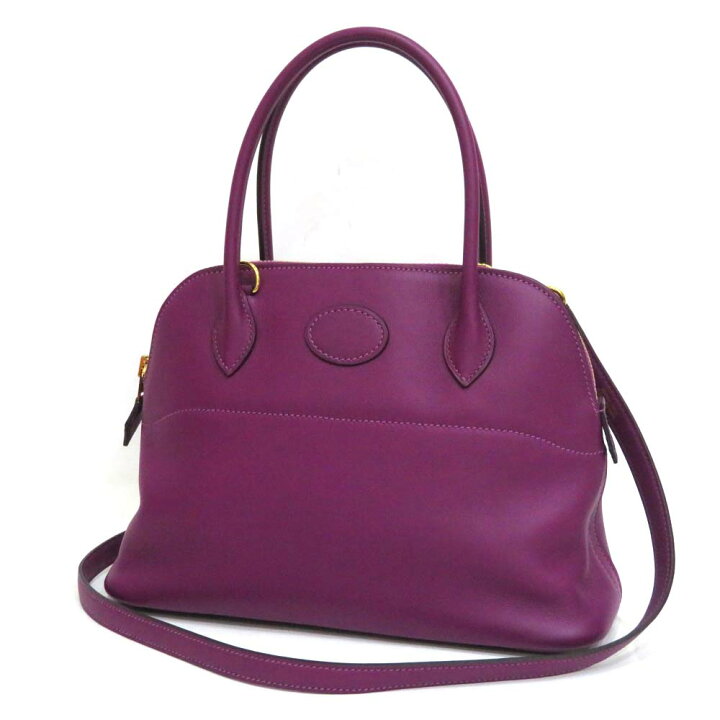 楽天市場】中古 エルメス バッグ ボリード27 アネモネ ヴォースイフト  