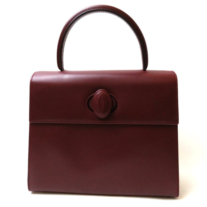 楽天市場】レア カルティエ バッグ ケリー型 カルティエ マストライン  